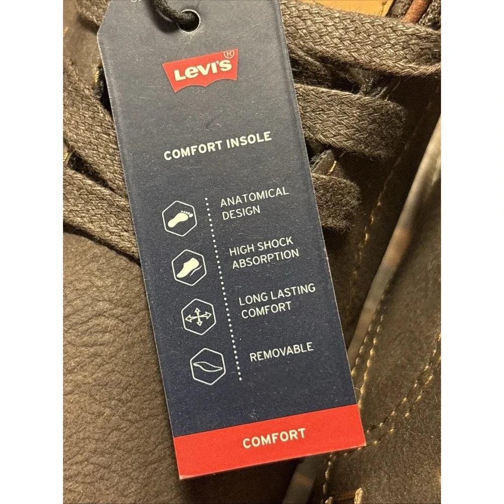 Levi's‎ Ethan Denim II Black/Tan Men's 10 with box and tags